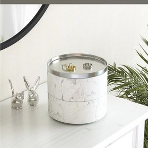 Umbra tesora marble jewelry trinket storage